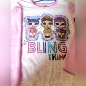 Lol surprise girl Pajamas Long sleeves Tee